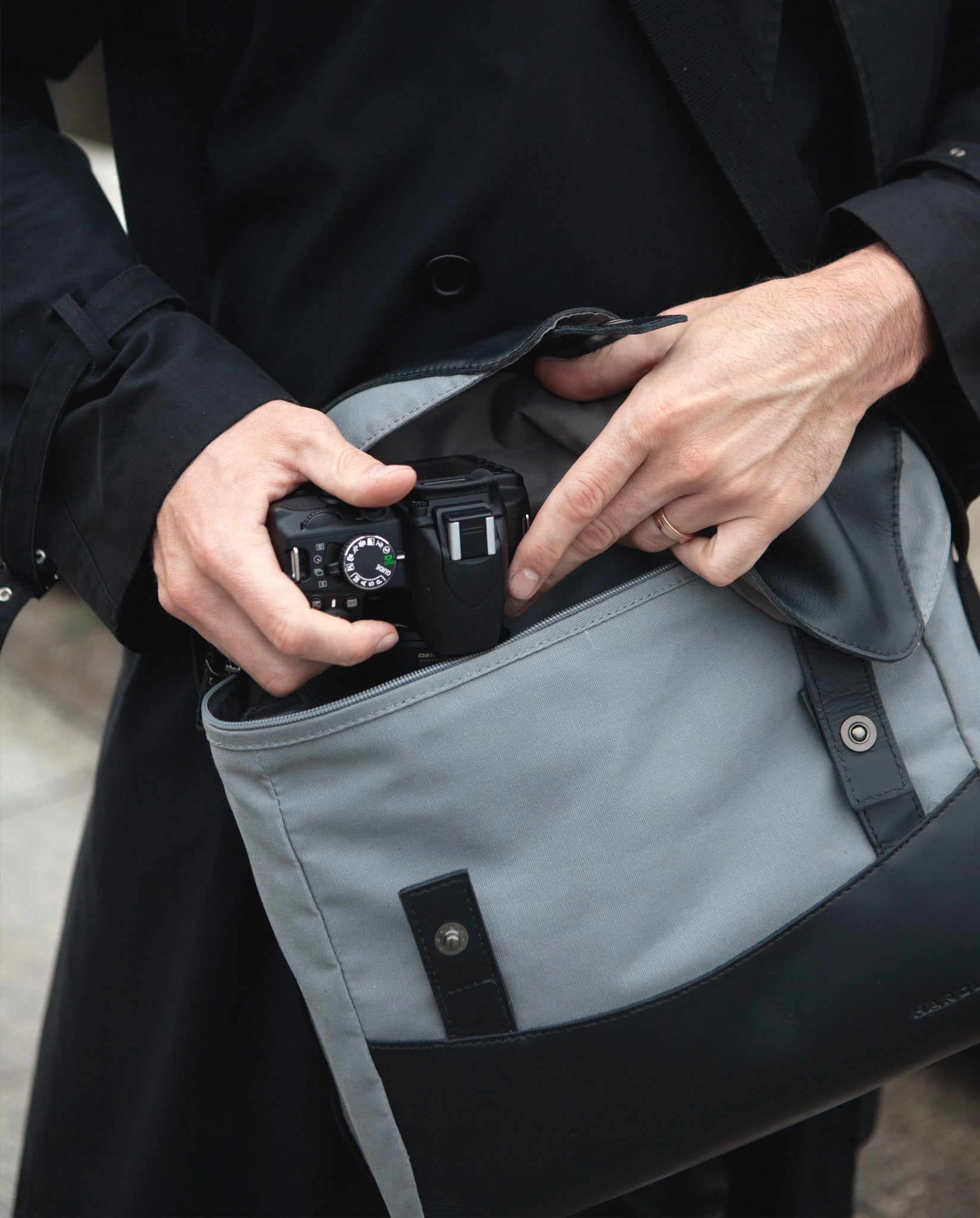 Photo bag Waxcan/toro large