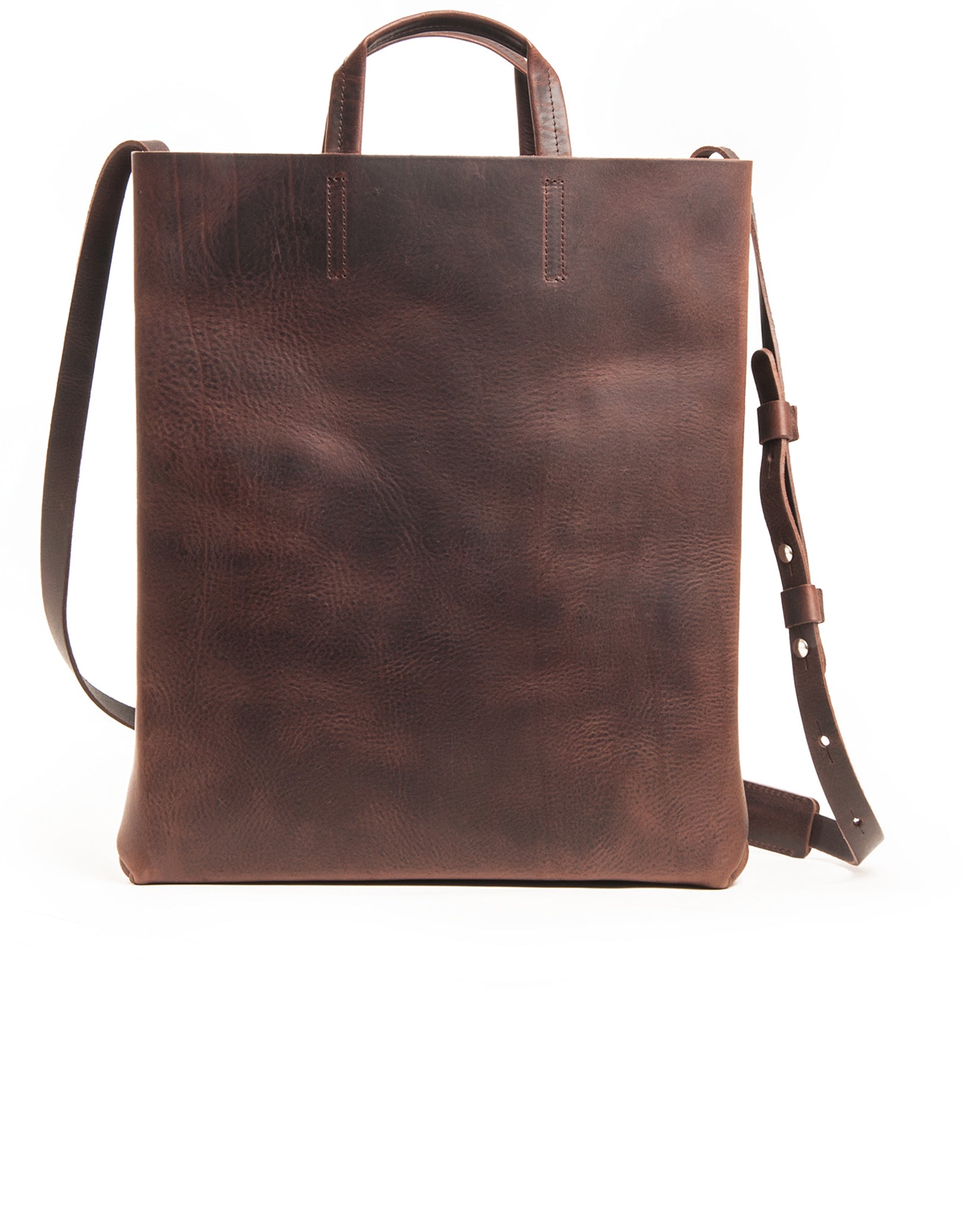 Kraud Leather paperbag with belt
