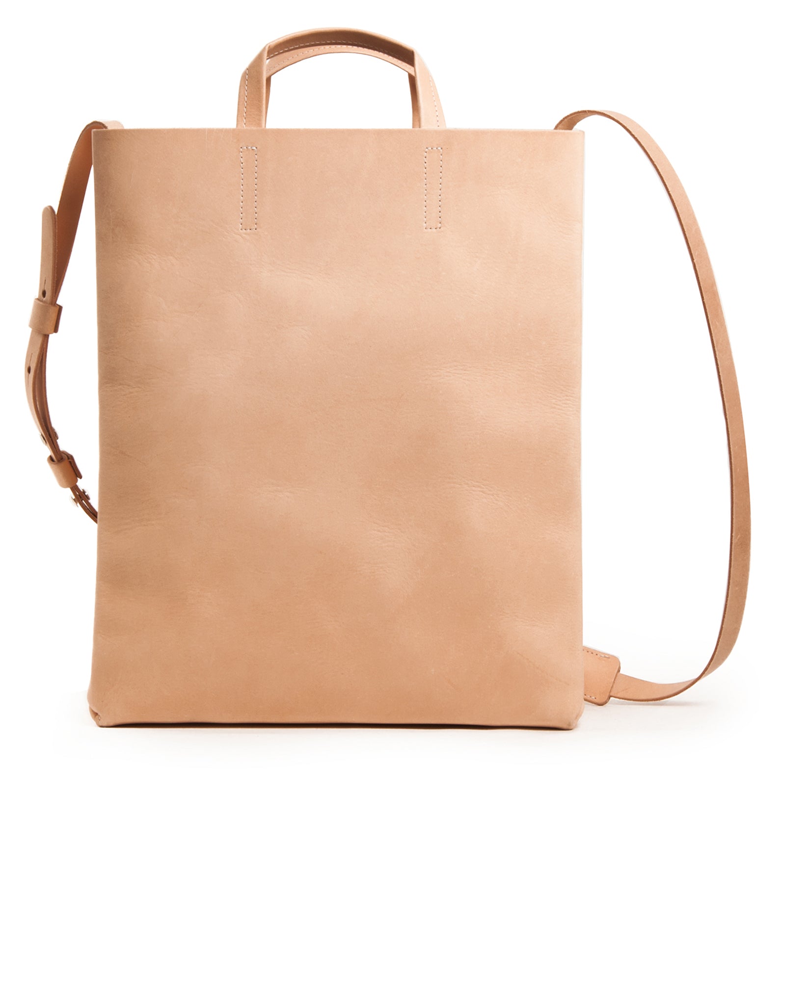 Kraud Leather paperbag with belt