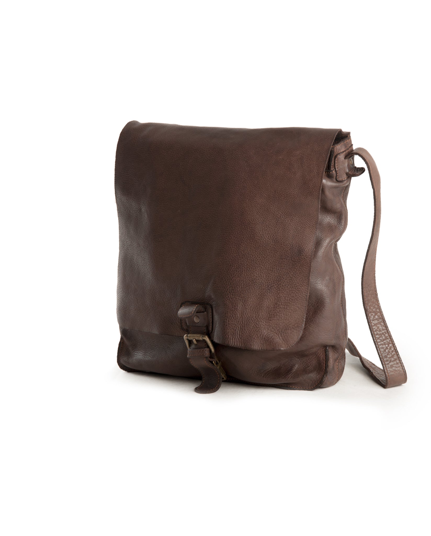 Submarine messenger bag upend