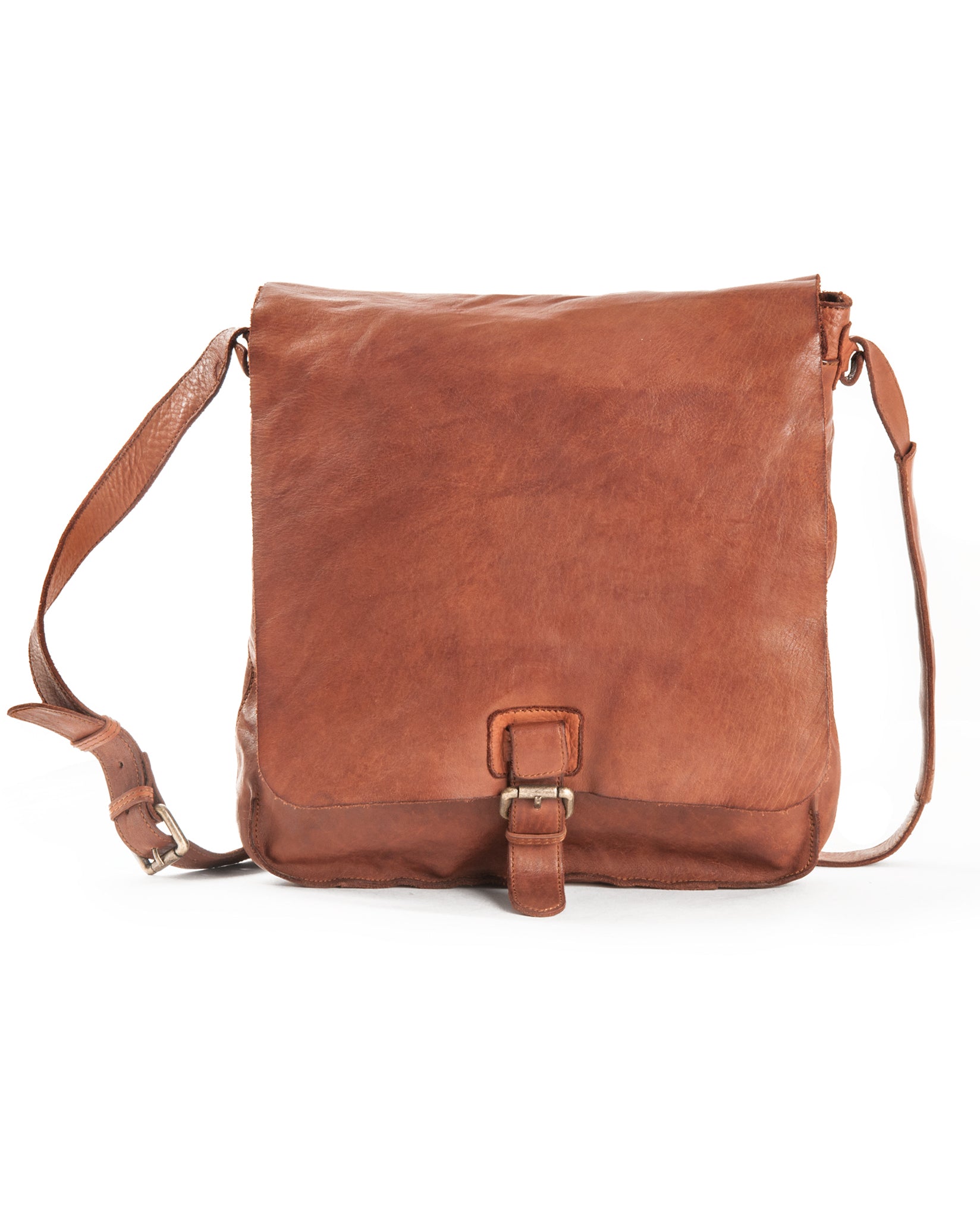 Submarine messenger bag upend