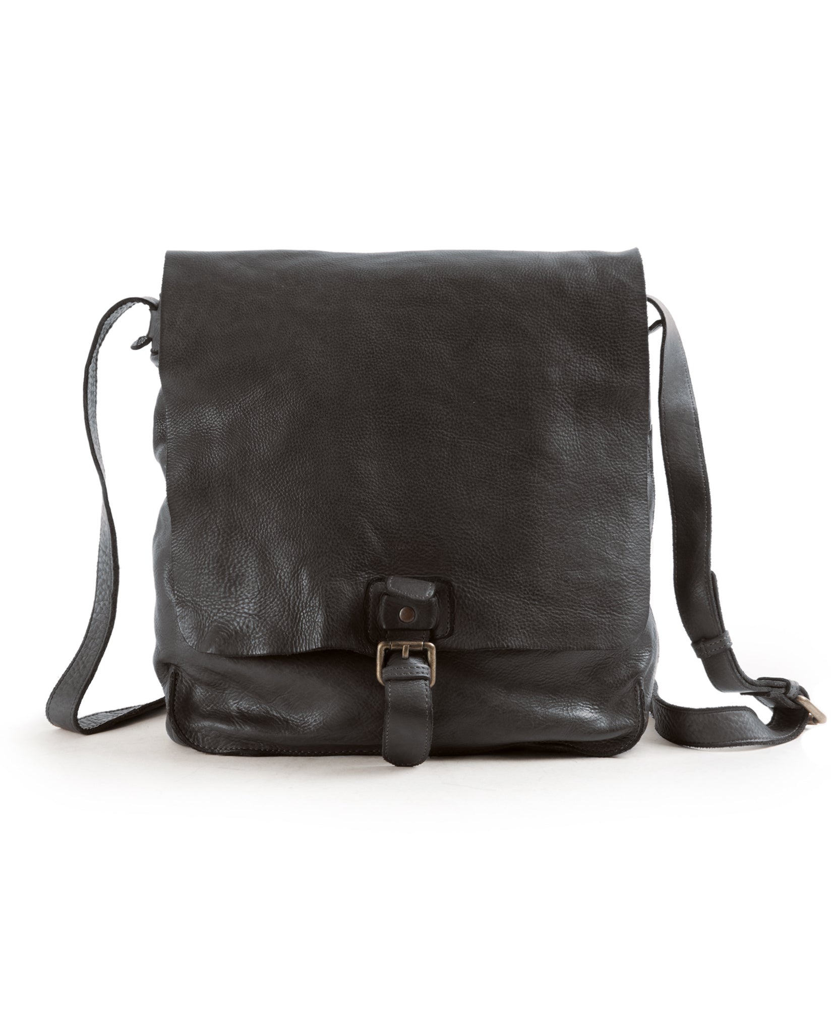 Submarine messenger bag upend