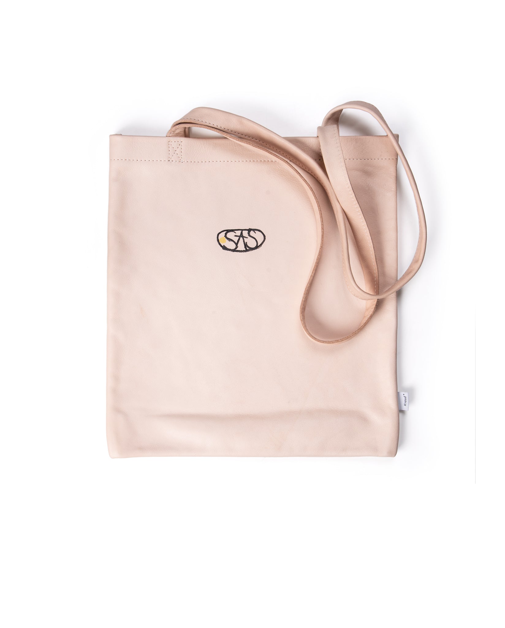 Kraud Leather fabricbag painted
