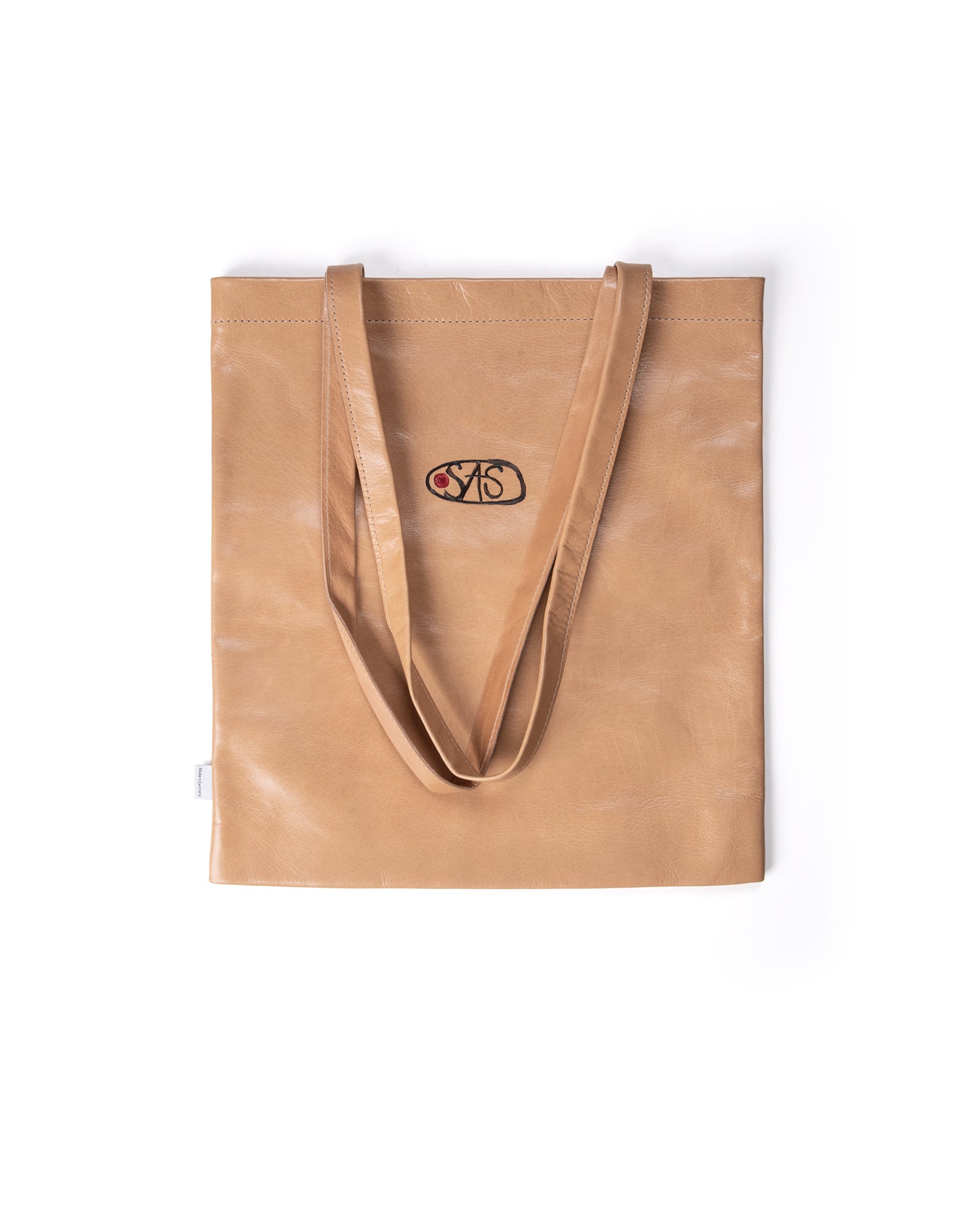 Kraud Leather fabricbag painted