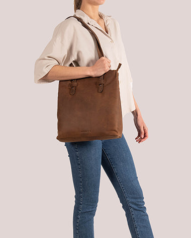 Antic casual Twin shopper upend