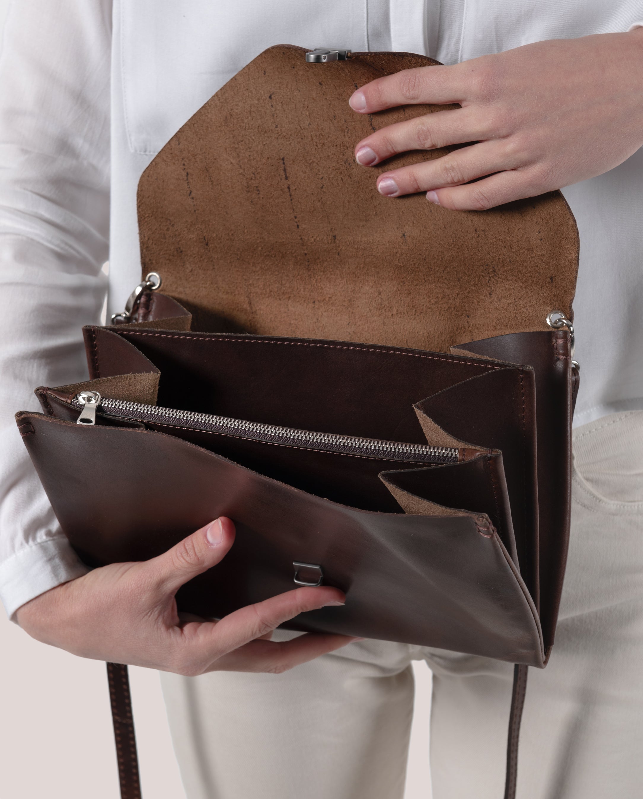 Fold Handbag clutch L