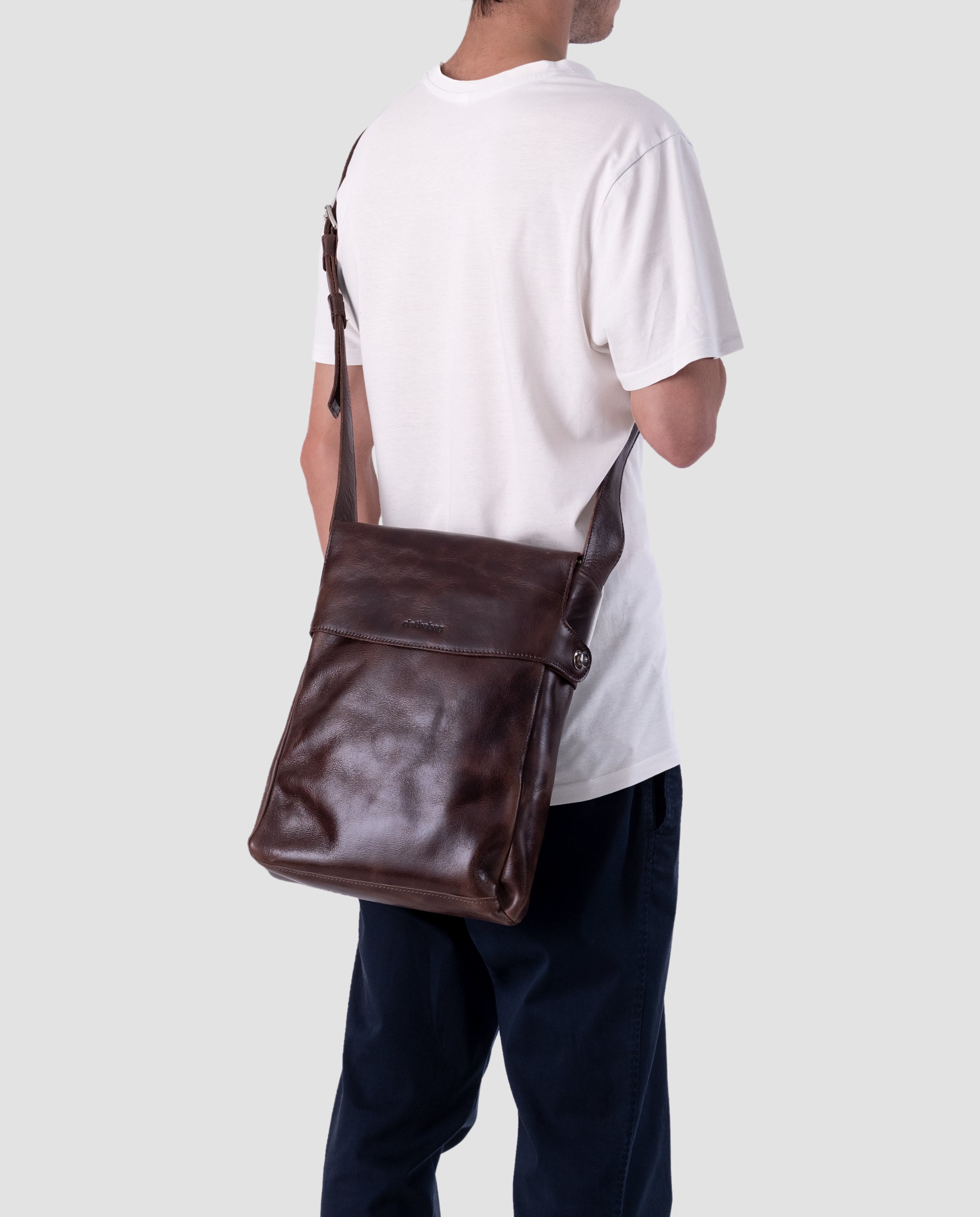raboisonbag up end L leather cinturon