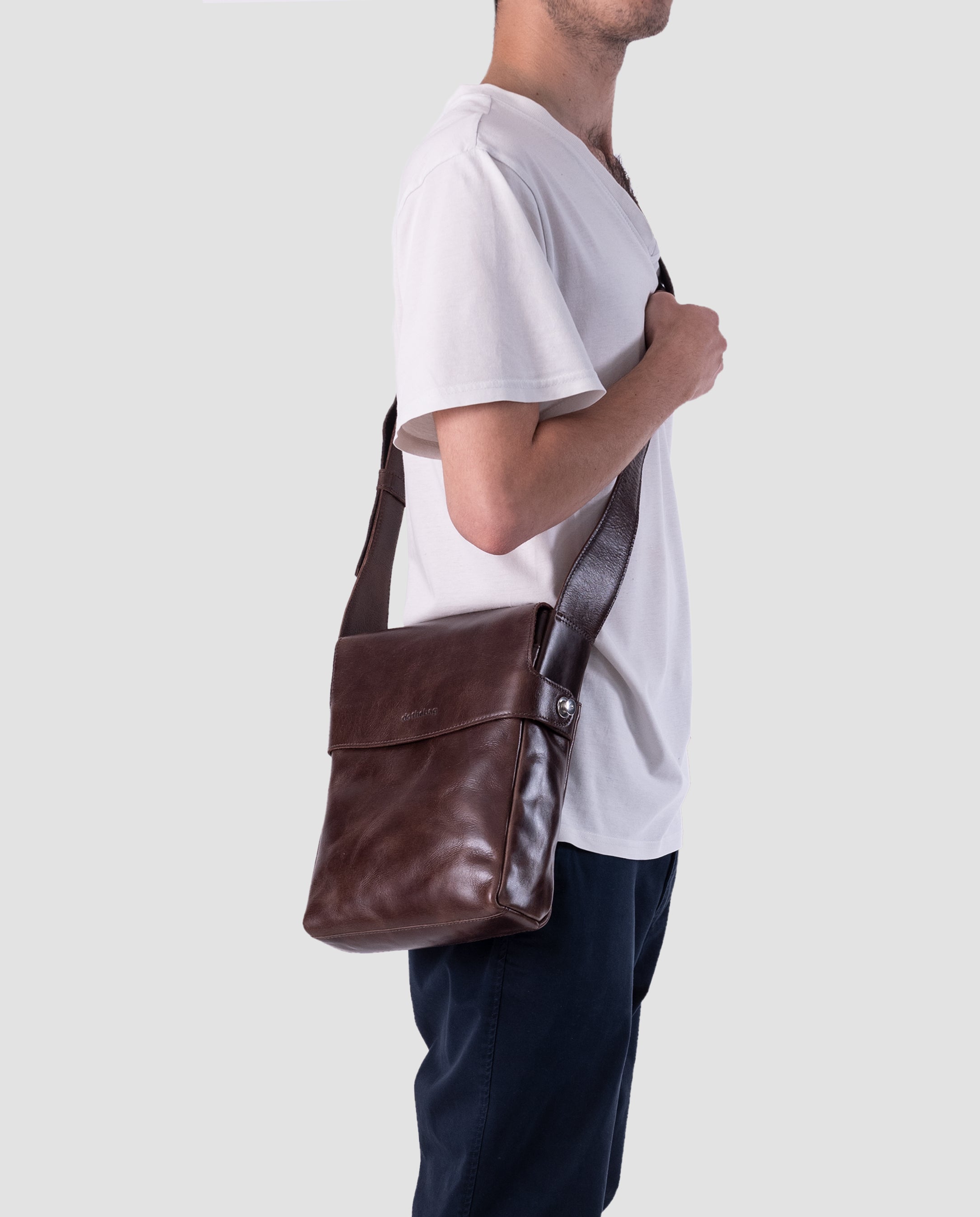 raboisonbag up end M leather cinturon