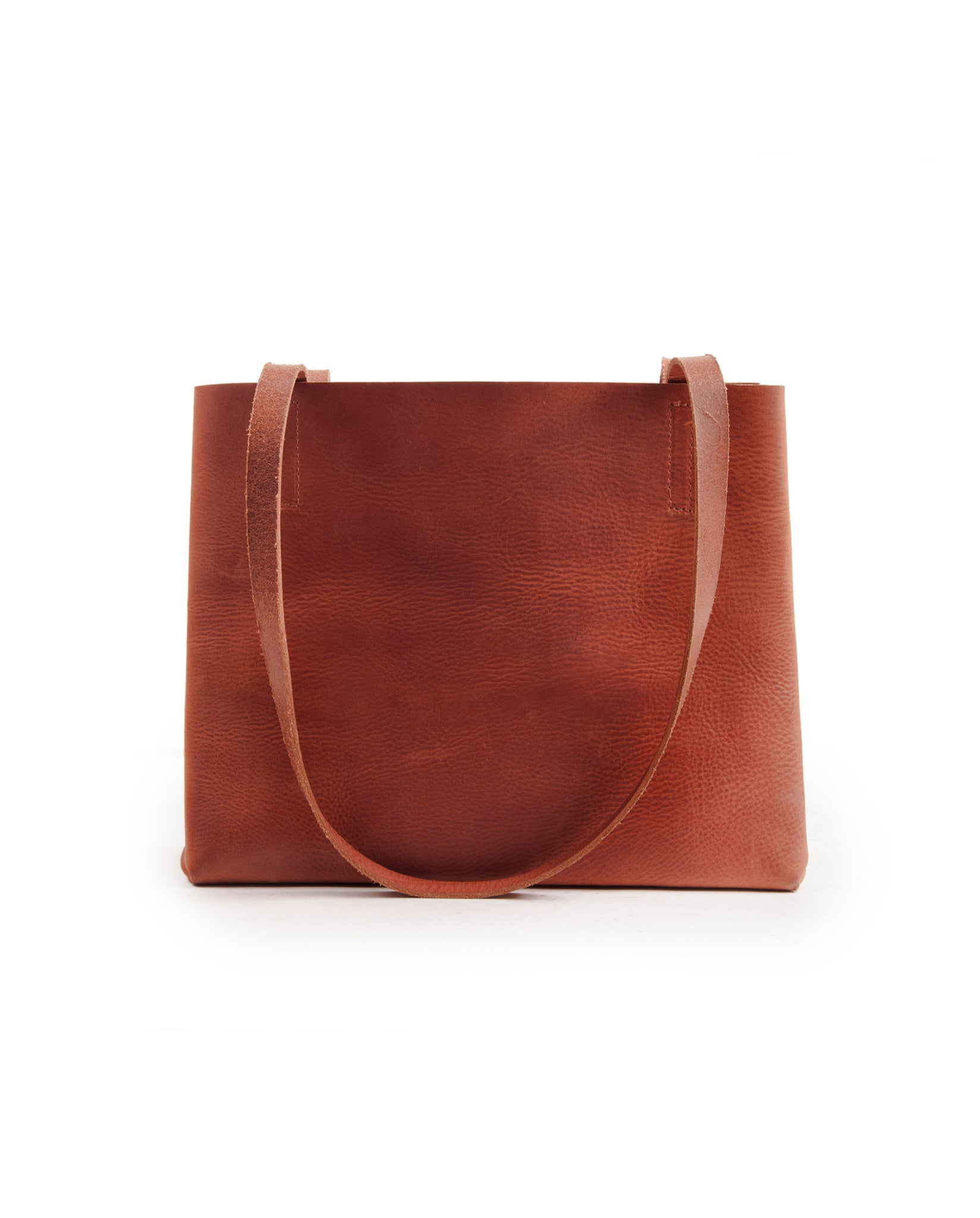 Leather paperbag small