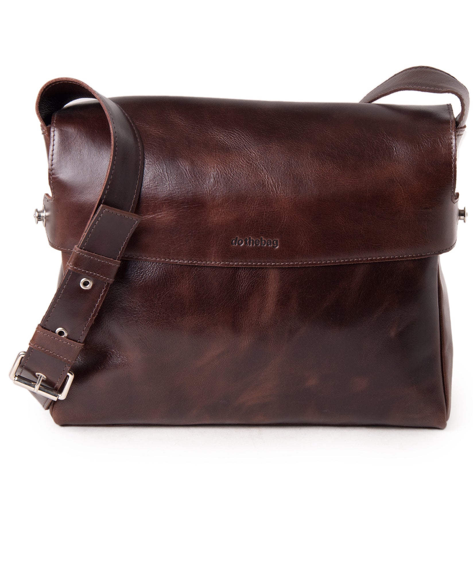 raboisonbag messenger M leather cinturon