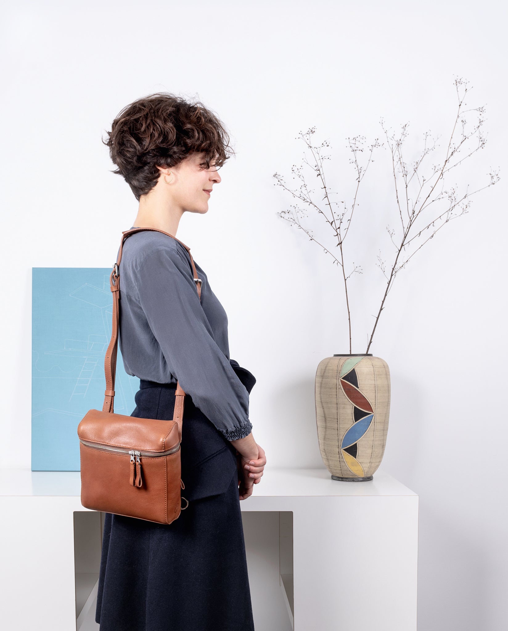 box Shoulderbag/backpack small